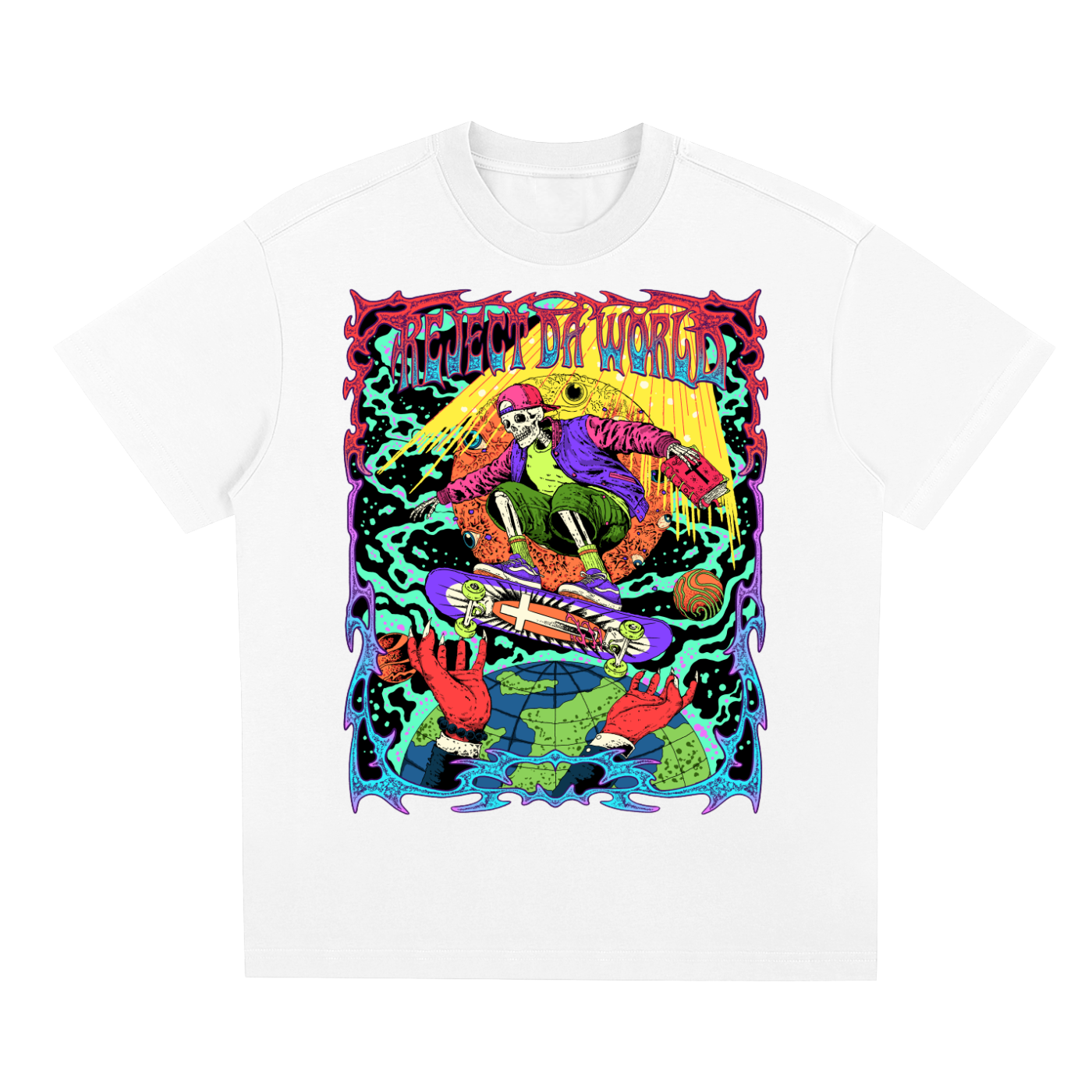 Reject Da World 1-Sorona Quick-Dry Cooling T-Shirt