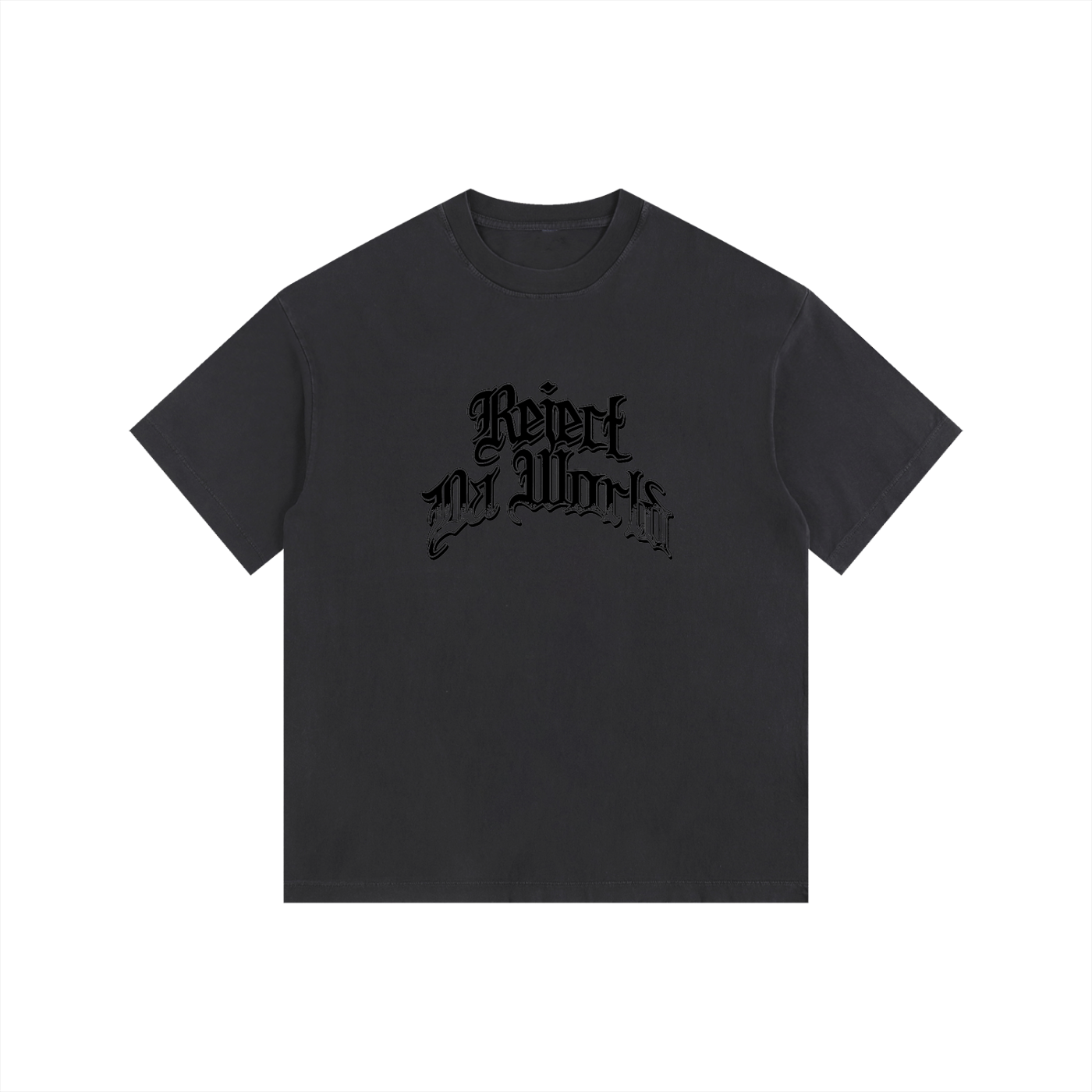 Low-key Tattoo-Vintage Washed Oversized Cotton T-Shirt