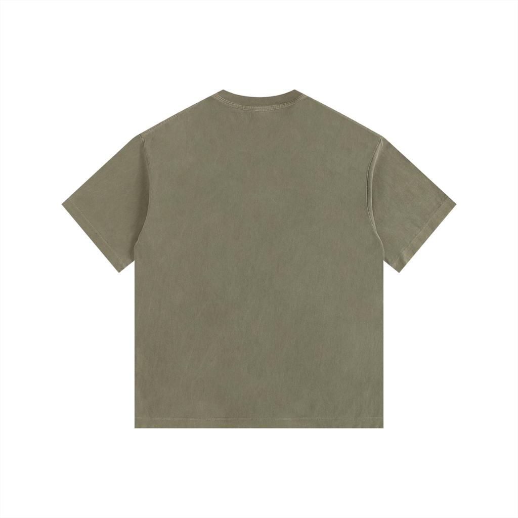 Love of God Big and Tall-Vintage Washed Oversized Cotton T-Shirt