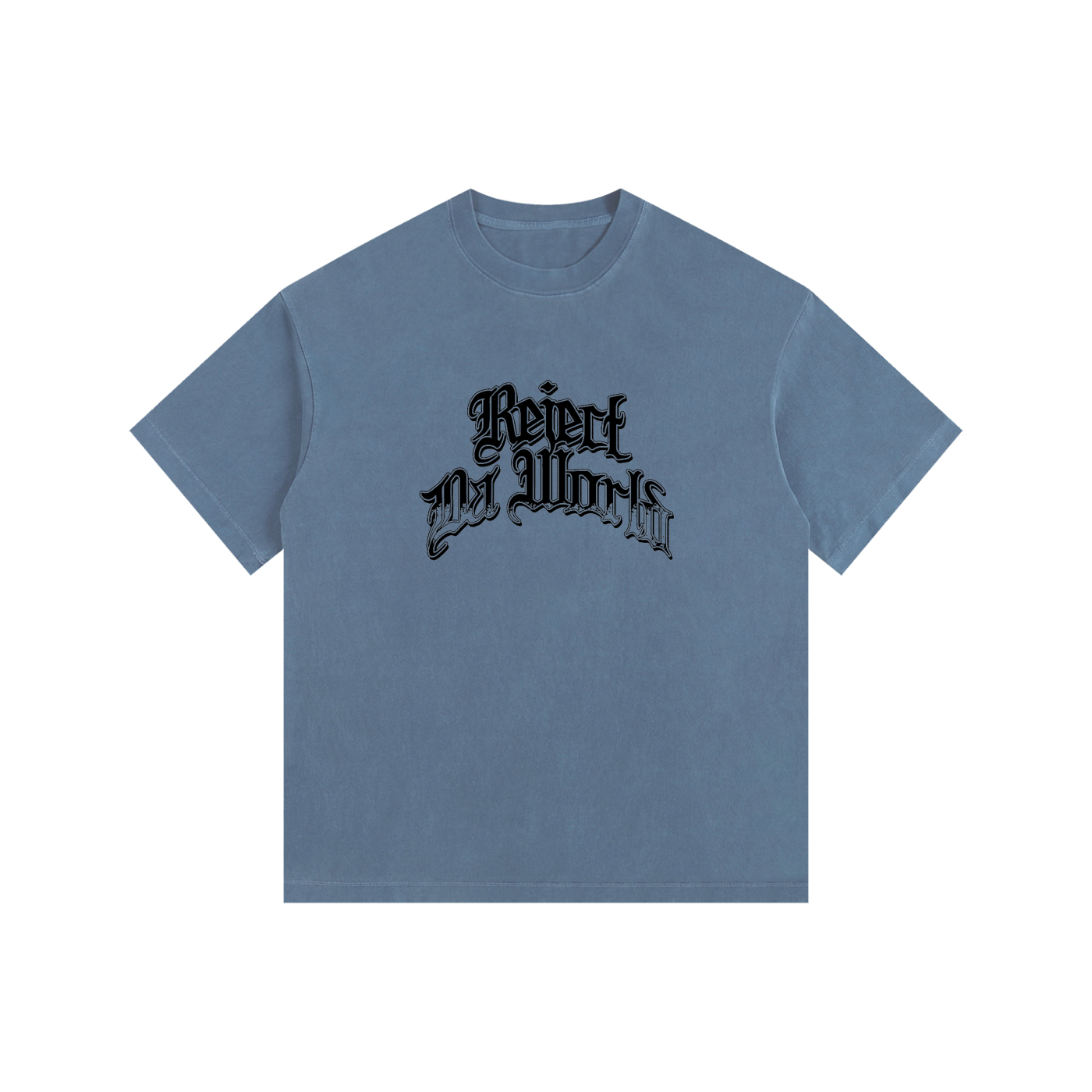 Low-key Tattoo-Vintage Washed Oversized Cotton T-Shirt
