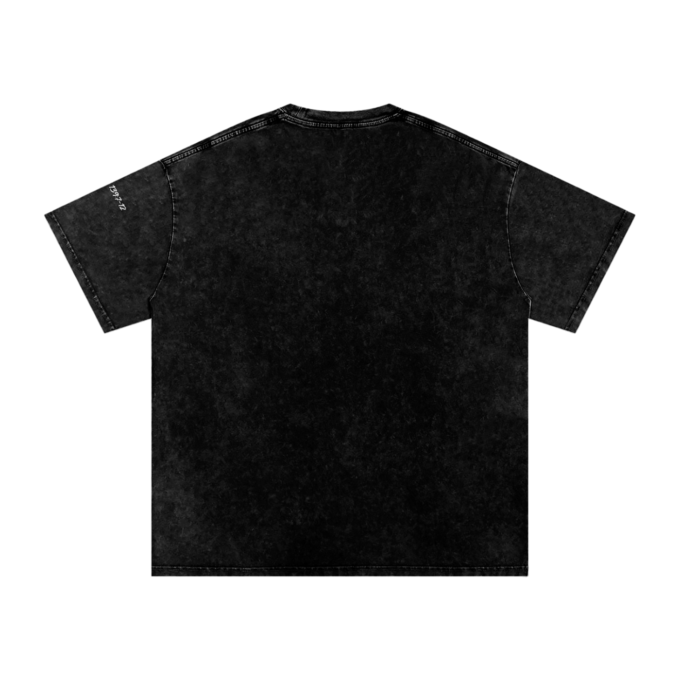T-Town Tunnel-Snow Washed Oversized Cotton T-Shirt