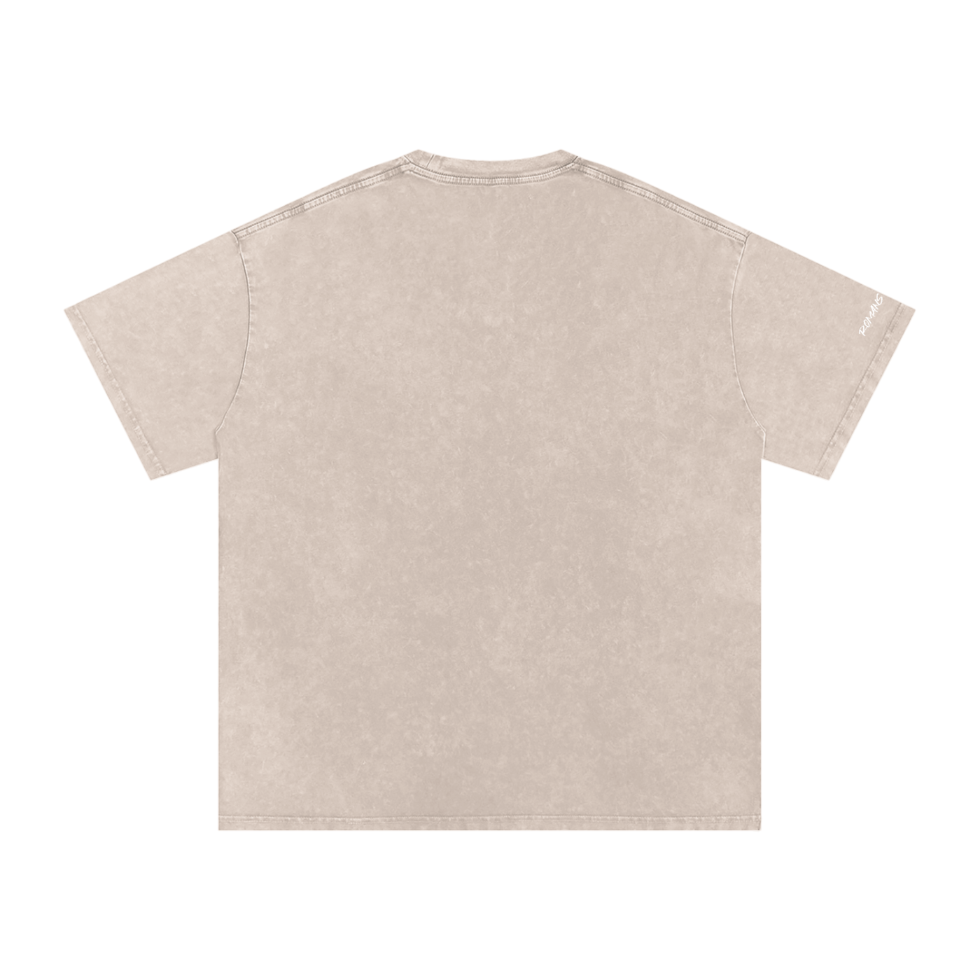 Loved by God-Snow Washed Oversized Cotton T-Shirt