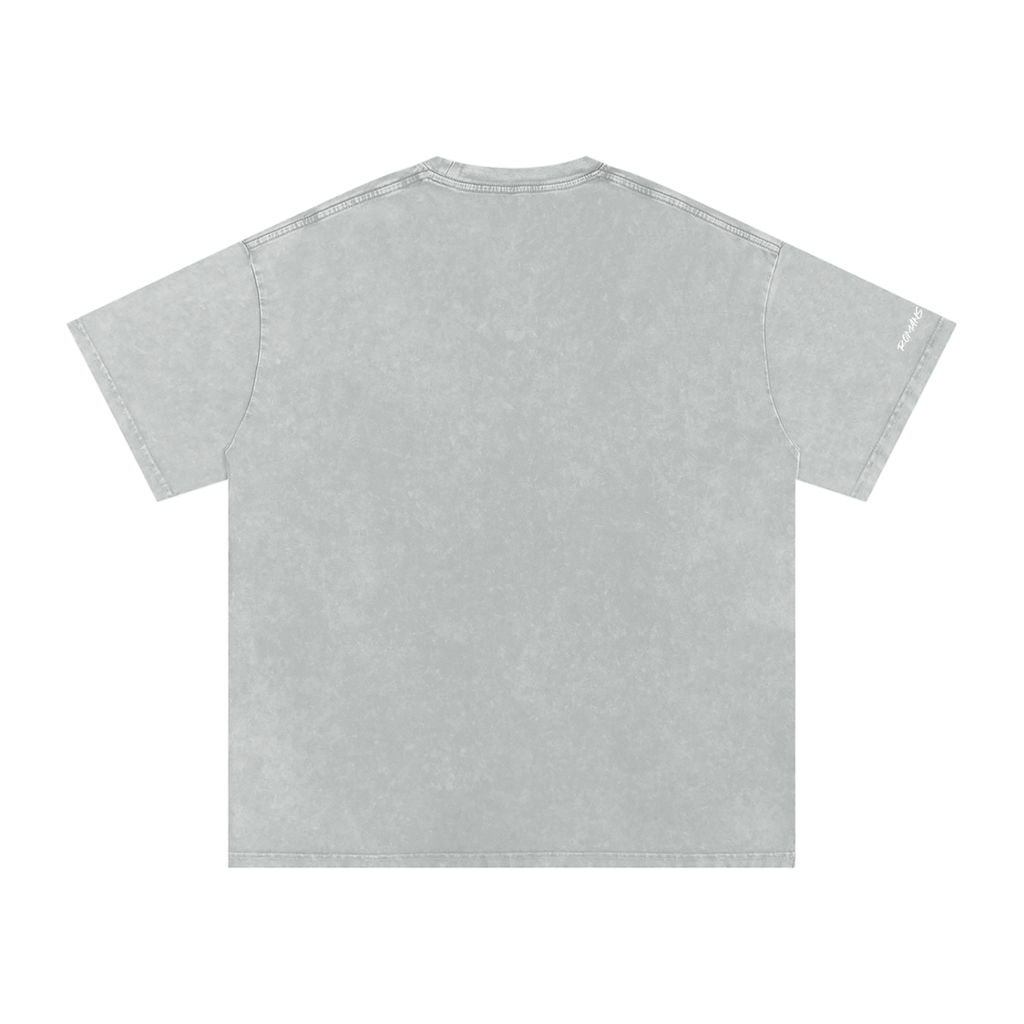 Loved by God-Snow Washed Oversized Cotton T-Shirt