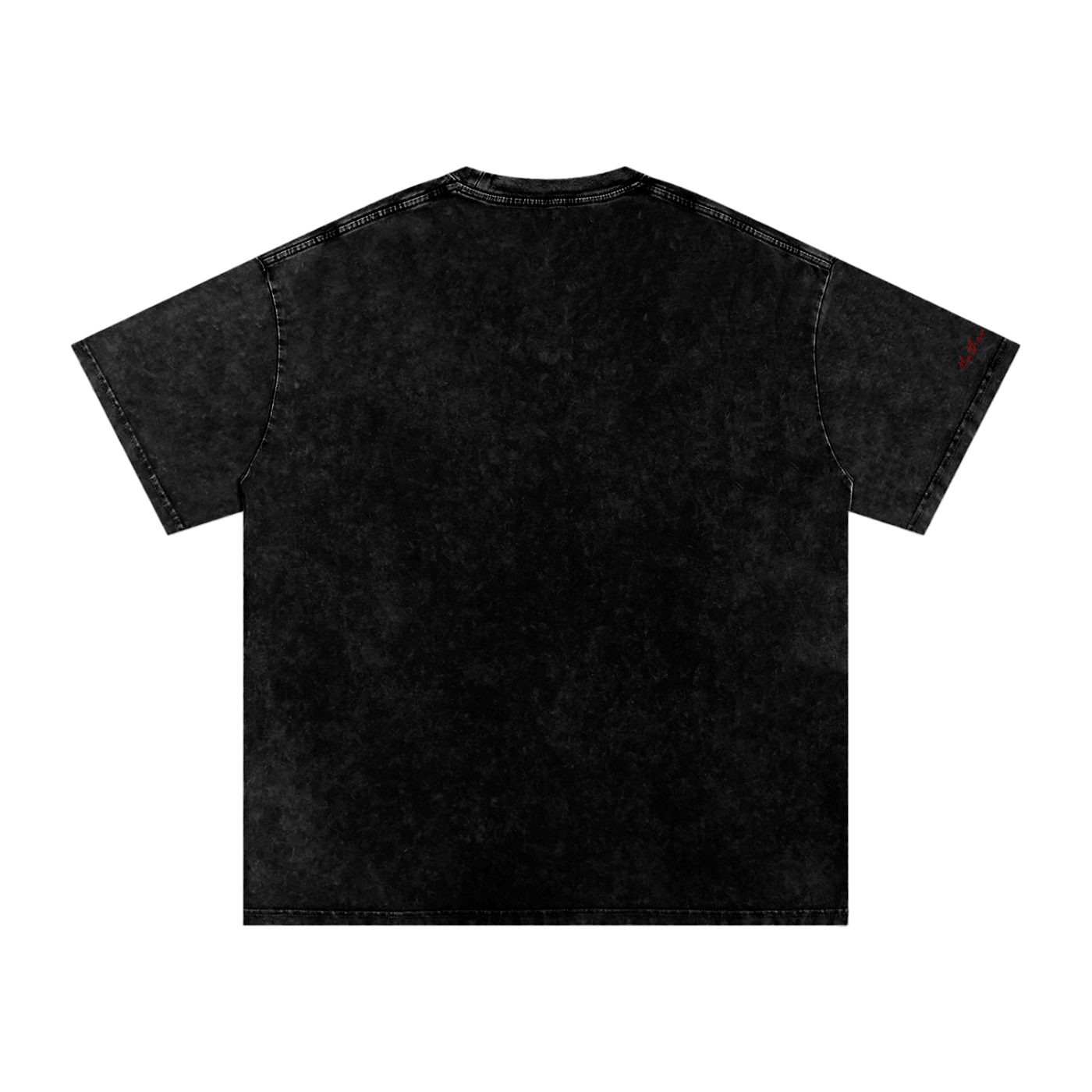Low-Key Snow Washed Oversized Cotton T-Shirt