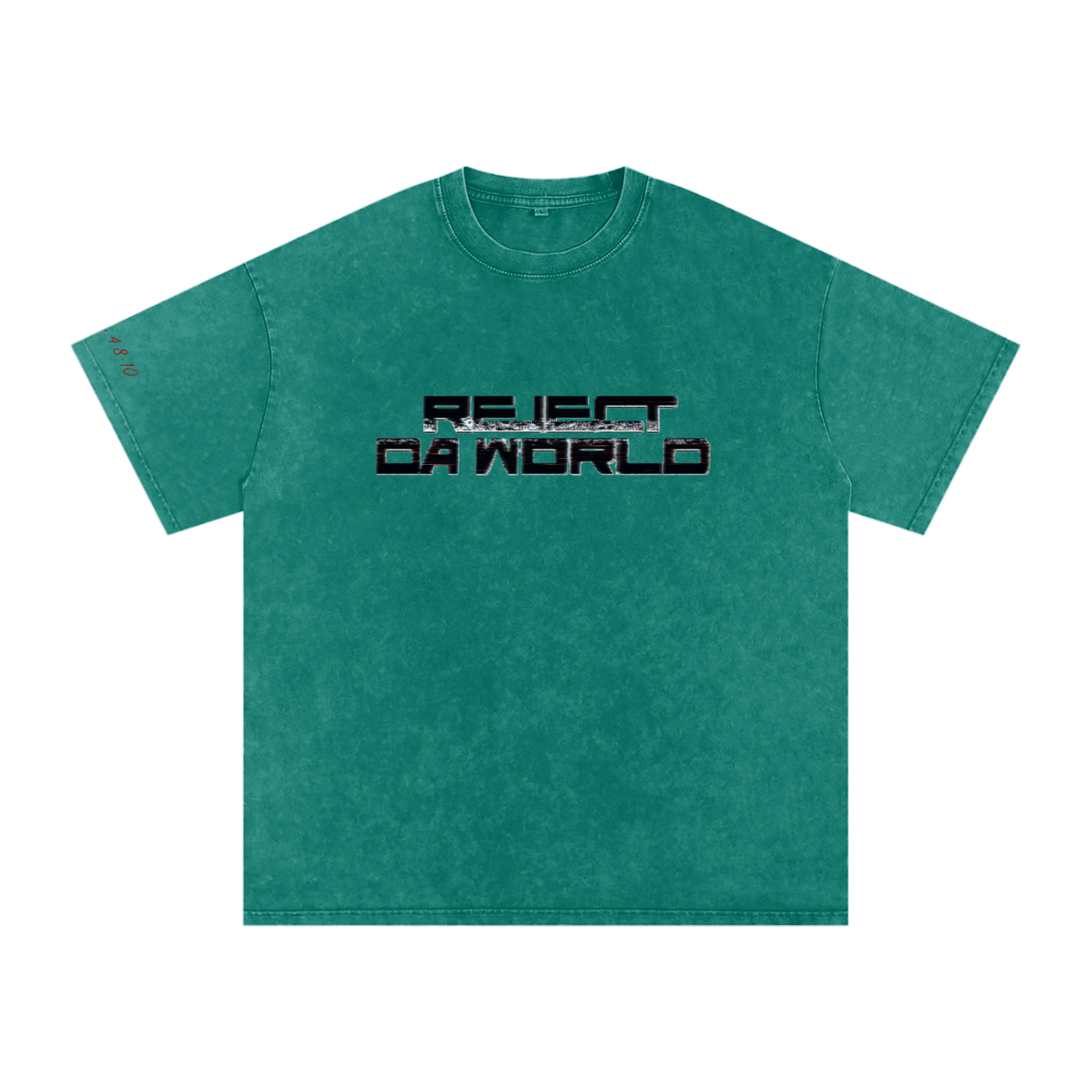 Low-Key Snow Washed Oversized Cotton T-Shirt