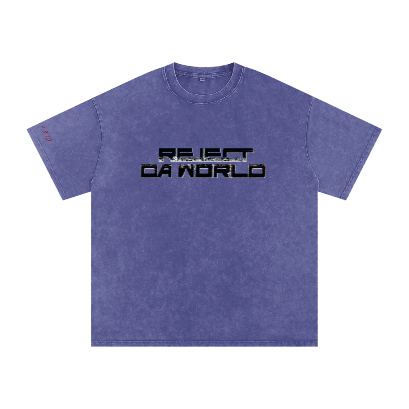 Low-Key Snow Washed Oversized Cotton T-Shirt