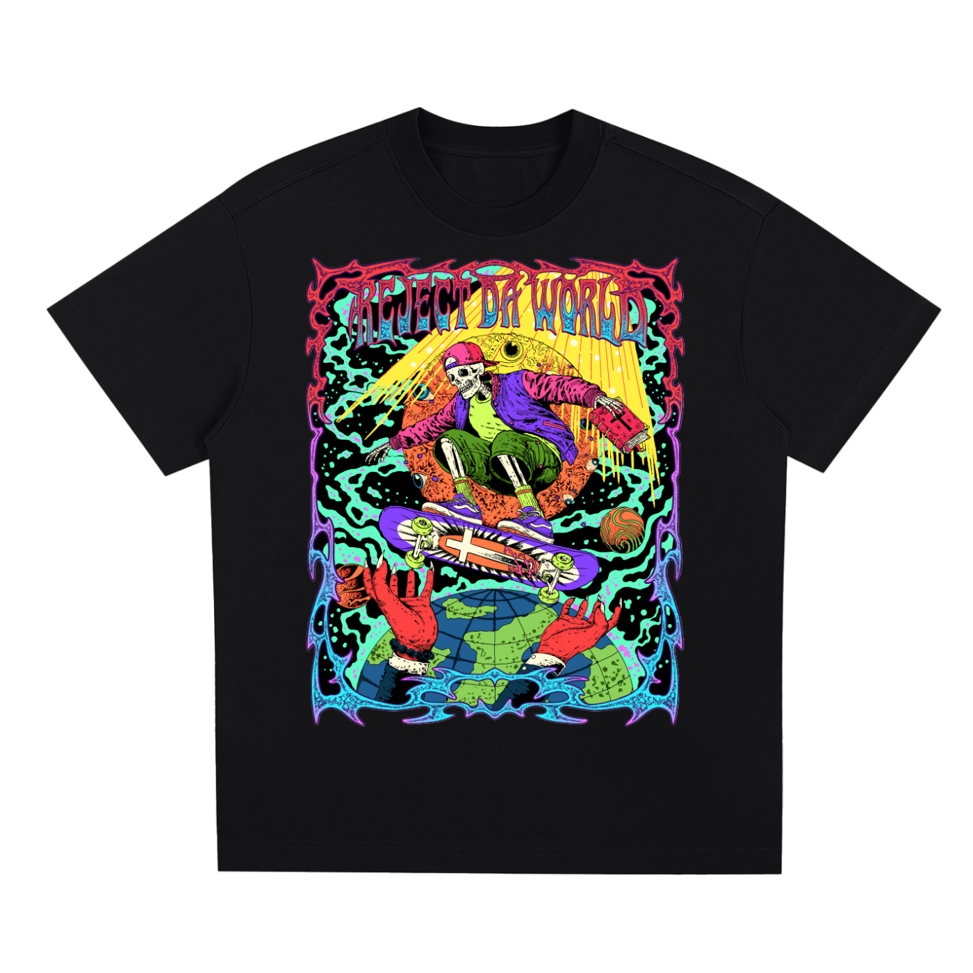 Reject Da World 1-Sorona Quick-Dry Cooling T-Shirt