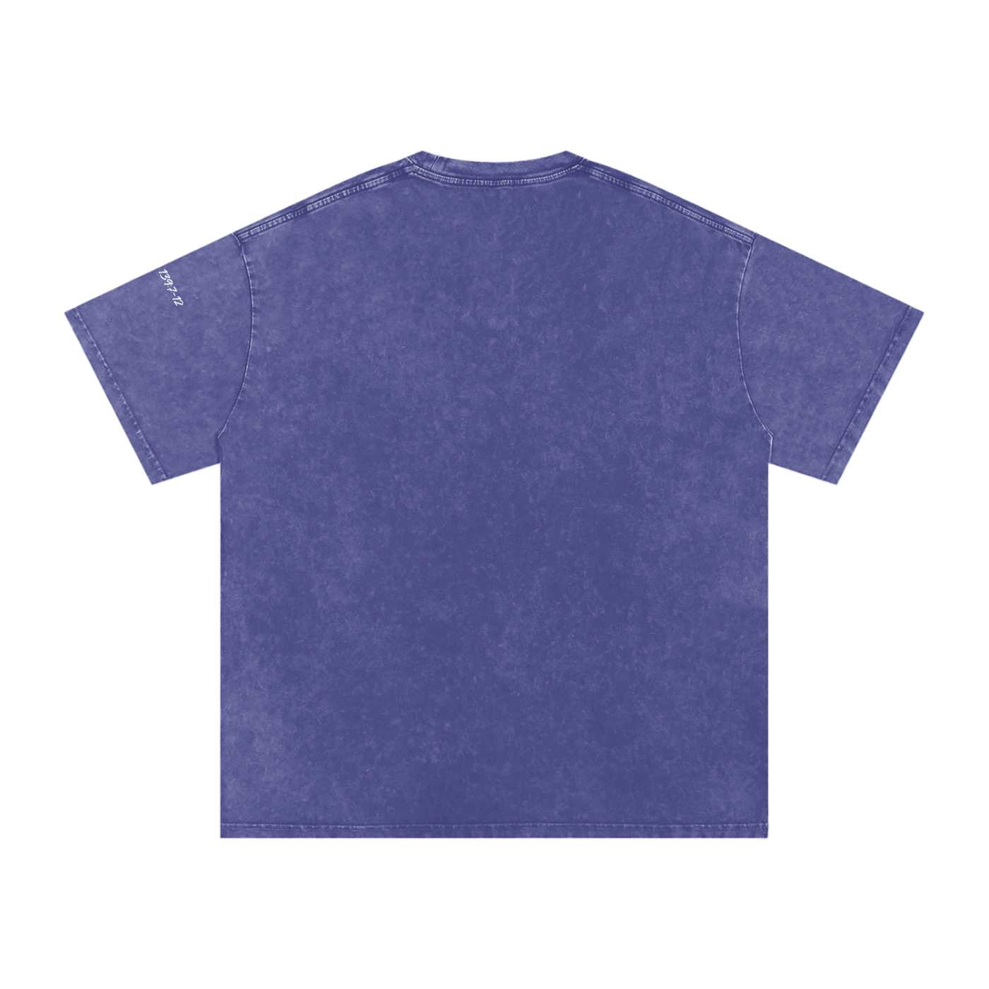 T-Town Tunnel-Snow Washed Oversized Cotton T-Shirt